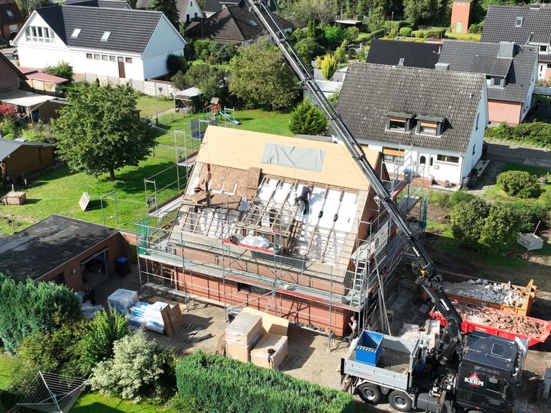 Dachsanierung in Apensen